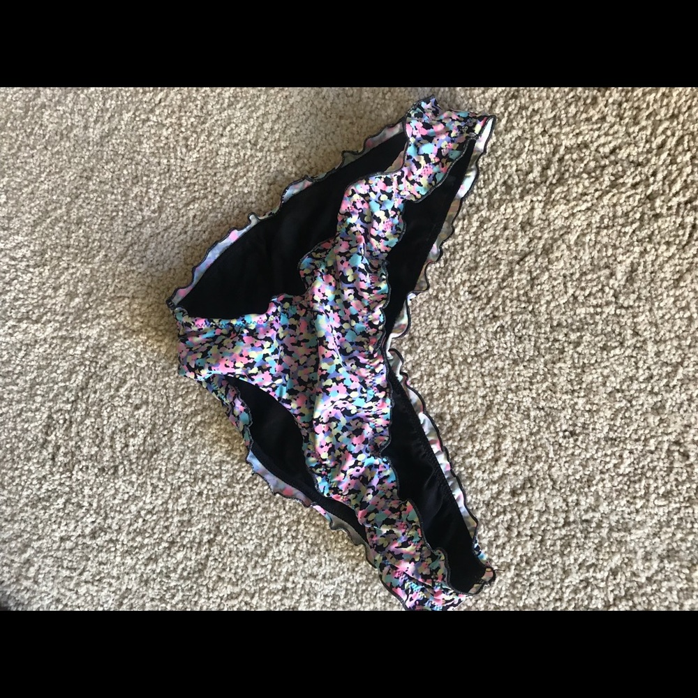 VS swim floral cheeky bottoms